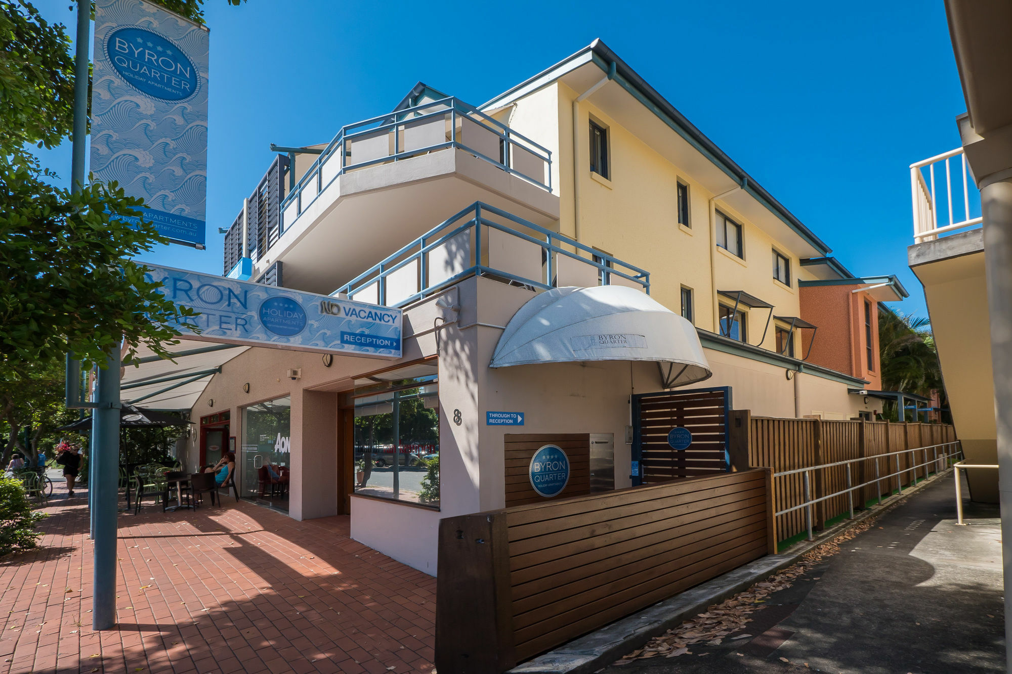 Byron Quarter Apartments Byron Bay Eksteriør billede